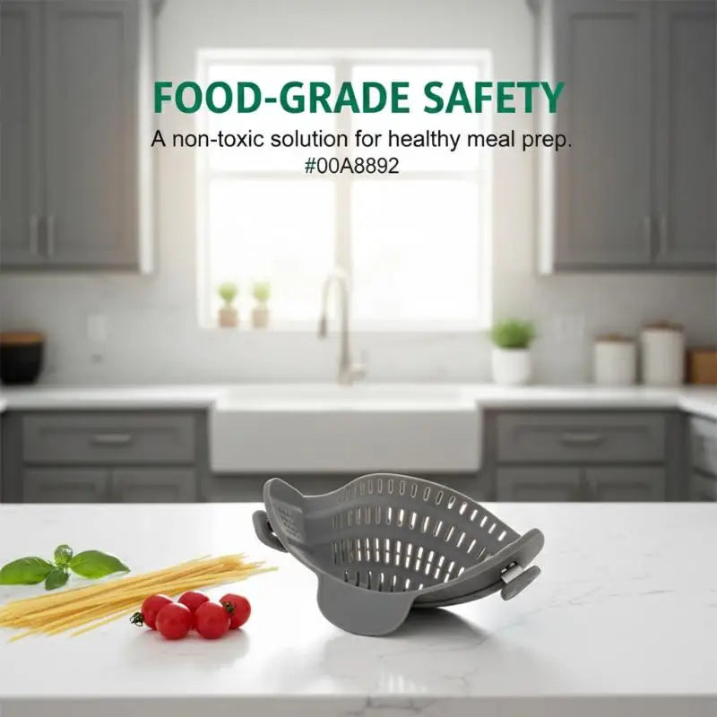 Clip-On Pot Strainer