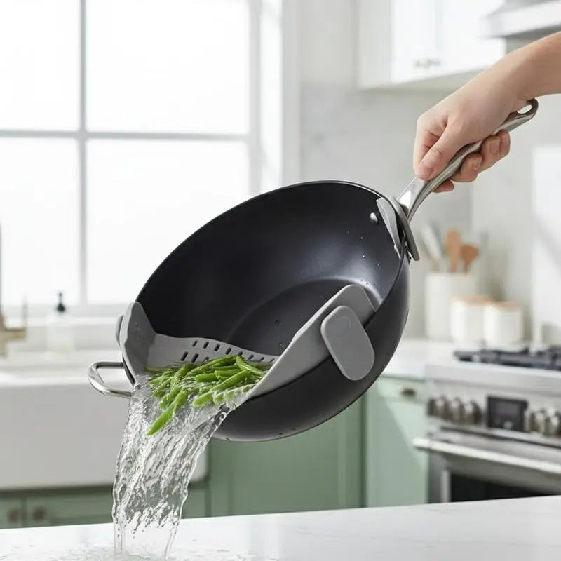 Clip-On Pot Strainer